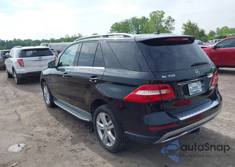 2014 Mercedes-Benz Ml 350 4Matic из США, поврежденный, VIN 4JGDA5HB9EA364500